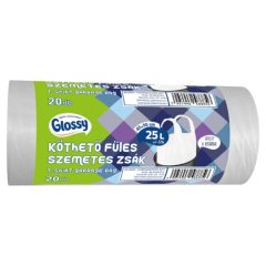 Glossy Köthető füles szemeteszsák 25L/20db (45x50cm)