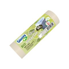   Glossy BIO komposztálható, lebomló szemeteszsák 60L/10db (60x70cm)