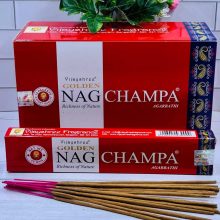 Golden NAG CHAMPA füstölő 15g - Masala Agarbathi