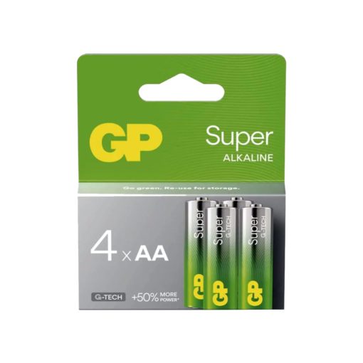 GP Super Alkaline mikroceruzaelem (AAA) 4db