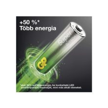 GP Super Alkaline mikroceruzaelem (AAA) 4db