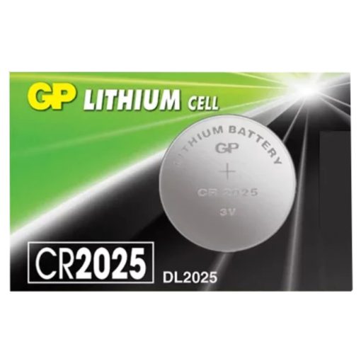 Gp lítium gombelem CR2025 3V - 1db