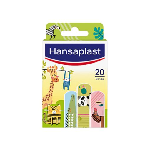 Hansaplast Állatmintás Kids vízálló sebtapasz 20db (19x72mm)