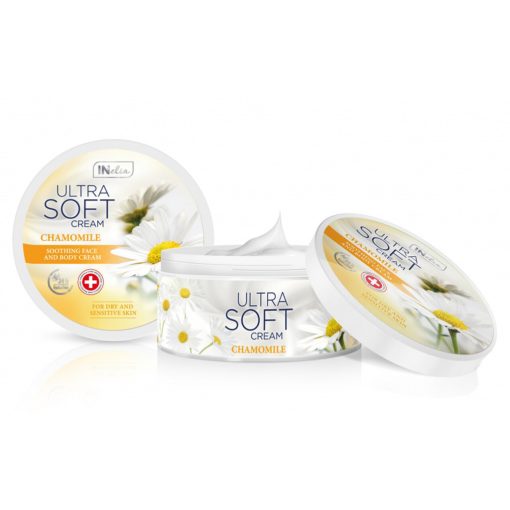 INelia Ultra Soft Arc- és testápoló krém 200ml - Kamilla