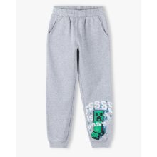Minecraft Grey gyerek hosszú nadrág, jogging alsó 10 év /140 cm