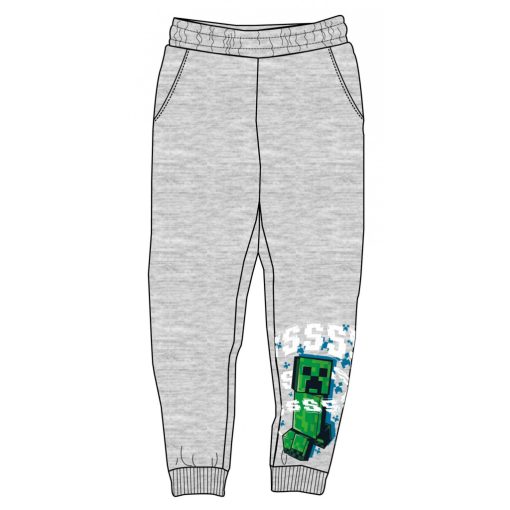 Minecraft Grey gyerek hosszú nadrág, jogging alsó 10 év /140 cm