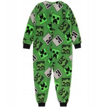 Minecraft Emerald gyerek hosszú pizsama, overál 3 - 4 év / 98 - 104 cm