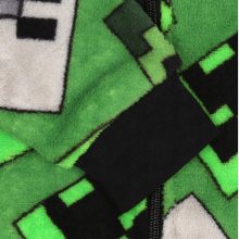 Minecraft Emerald gyerek hosszú pizsama, overál 3 - 4 év / 98 - 104 cm
