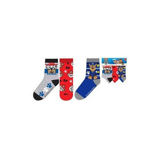 Mancs Őrjárat Paws Crew Red gyerek zokni 31/34
