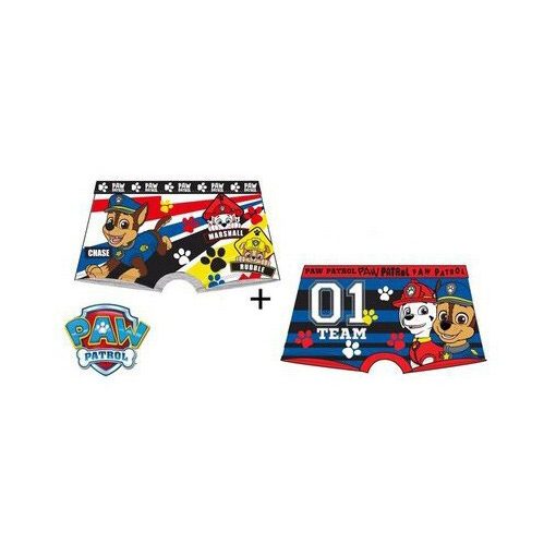 Mancs Őrjárat Team 01 gyerek boxeralsó 2 darab/csomag 6 - 8 év / 116 - 128 cm