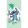 Disney Lilo és Stitch, A csillagkutya Green fürdőlepedő, strand törölköző 70x140cm