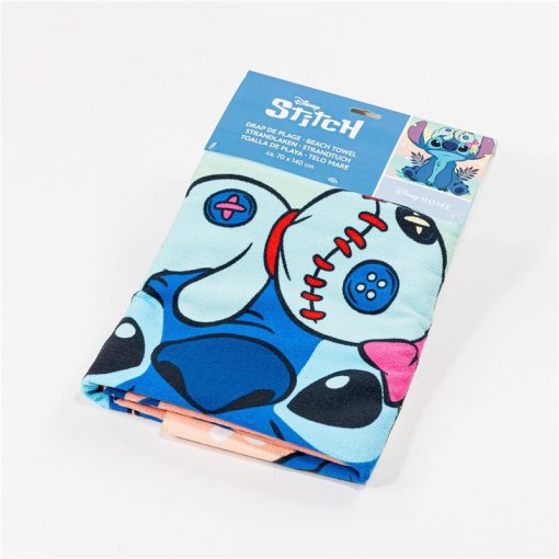 Disney Lilo és Stitch, A csillagkutya Flower Island fürdőlepedő, strand törölköző 70x140cm (Fast Dry)