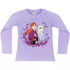   Disney Jégvarázs Sisters gyerek hosszú póló, felső 3 - 4 év / 98 - 104 cm