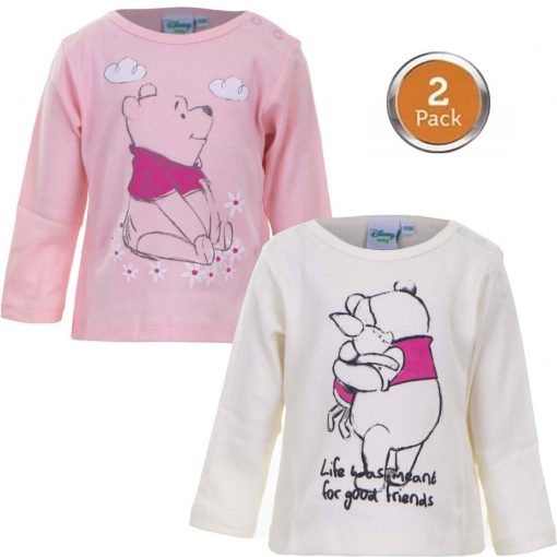 Disney Micimackó Good Friends baba póló, felső 2 db-os 62/68 cm