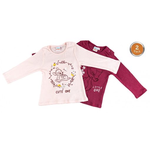 Disney Bambi Cute One baba póló, felső 2 db-os 74/80 cm