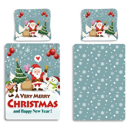 Karácsony Snowing ágyneműhuzat 140×200cm, 70×90 cm