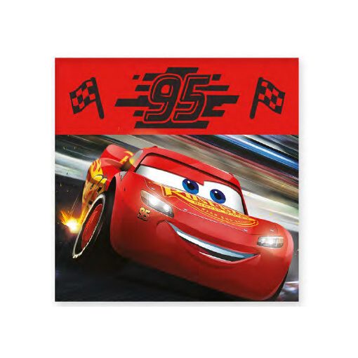 Disney Verdák Flag kéztörlő, arctörlő, törölköző 30x30cm