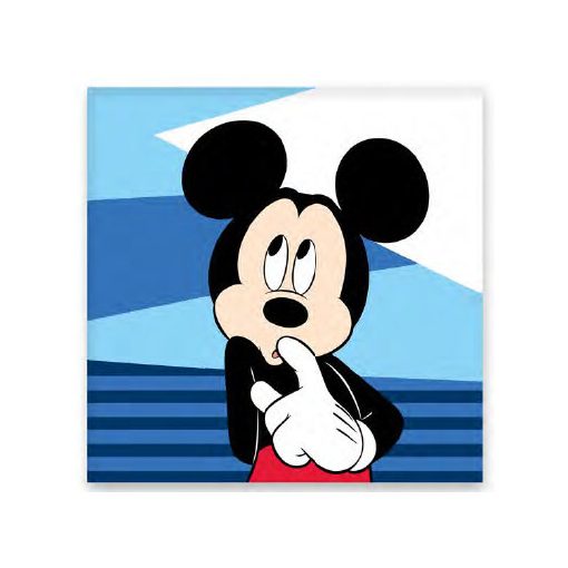 Disney Mickey Shy kéztörlő, arctörlő, törölköző 30x30cm