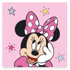  Disney Minnie Star kéztörlő, arctörlő, törölköző 30x30cm