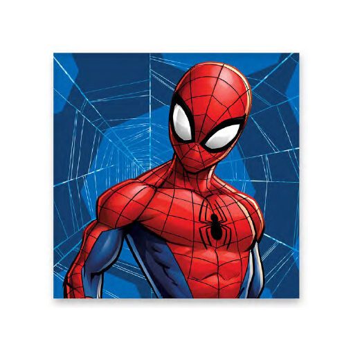Pókember Web kéztörlő, arctörlő, törölköző 30x30cm