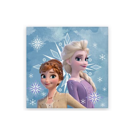 Disney Jégvarázs Snowflake kéztörlő, arctörlő, törölköző 30x30cm