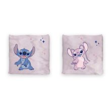 Disney Lilo és Stitch, A csillagkutya Pink párna, díszpárna 40x40 cm
