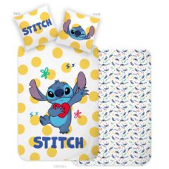   Disney Lilo és Stitch, A csillagkutya Dots gyerek, ovis ágyneműhuzat 100×135 cm, 40×60 cm