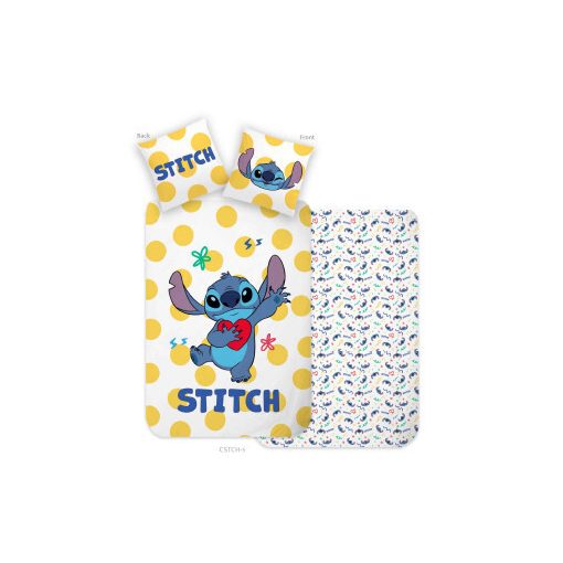 Disney Lilo és Stitch, A csillagkutya Dots gyerek, ovis ágyneműhuzat 100×135 cm, 40×60 cm