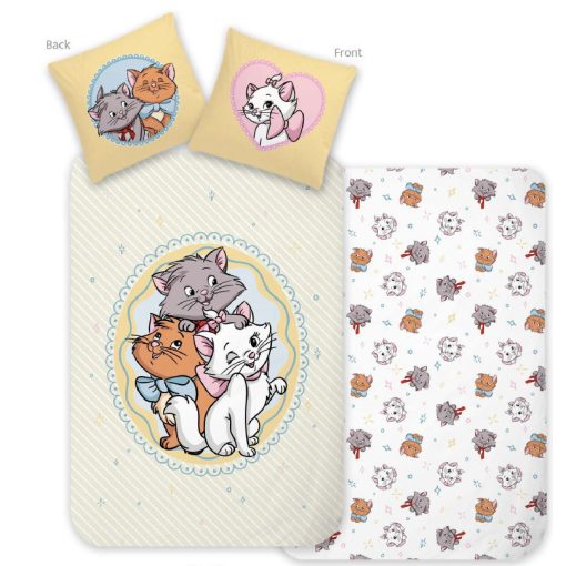 Disney Classics Macskarisztokraták Cute ágyneműhuzat 140×200cm, 70×90 cm