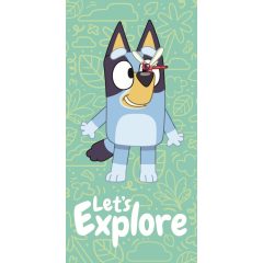 Bluey Explore fürdőlepedő, strand törölköző 70x140cm