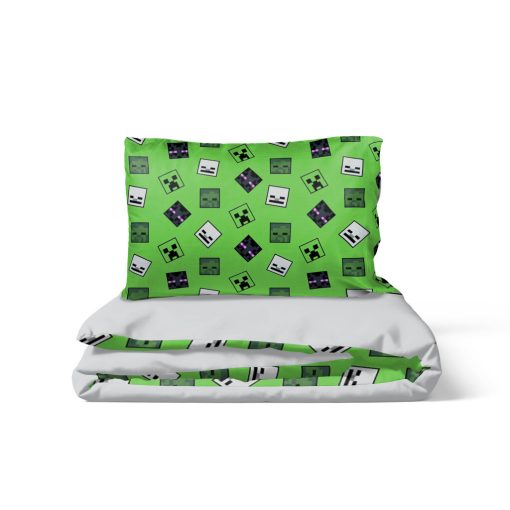 Minecraft Build and Explore ágyneműhuzat 140×200cm, 70×90 cm