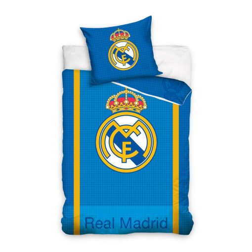 Real Madrid Blue Passion ágyneműhuzat 140×200cm, 70×90 cm