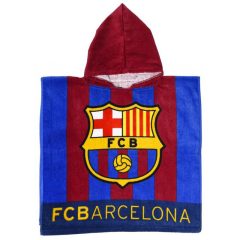 FC Barcelona strand törölköző poncsó 50x100 cm