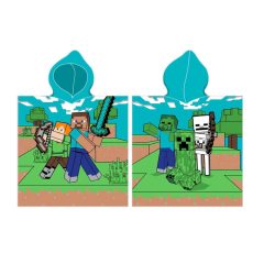  Minecraft Diamond Defender strand törölköző poncsó 50x115 cm