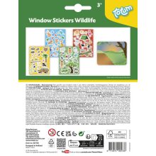 Állatos Wildlife ablakmatrica szett