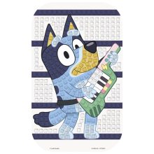 Bluey Guitar habszivacs mozaikos kreatív szett