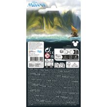 Disney Vaiana Ready csillámos matrica