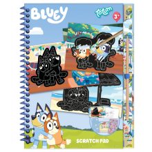 Bluey Fun scratch képkarcoló készlet és activity szett