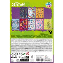 Disney Lilo és Stitch, A csillagkutya Extrovert csillámos matricás album 8 ív