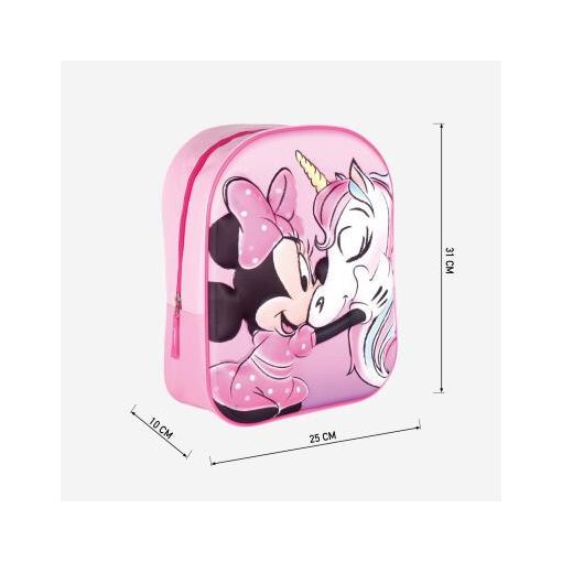 Disney Minnie Unicorn 3D hátizsák, táska 31 cm