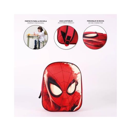 Pókember Vision 3D hátizsák, táska 31 cm