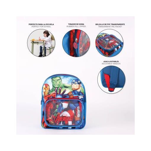 Bosszúállók Triple Force hátizsák, táska 30 cm