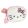 Hello Kitty Whiskers csillámos oldaltáska, válltáska