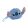 Disney Lilo és Stitch, A csillagkutya Blue fleece piperetáska 18 cm