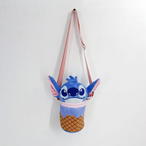Disney Lilo és Stitch, A csillagkutya Ice Cream plüss oldaltáska, válltáska 18 cm