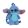 Disney Lilo és Stitch, A csillagkutya Blue Alien plüss hátizsák, táska 30 cm