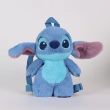 Disney Lilo és Stitch, A csillagkutya Blue Alien plüss hátizsák, táska 30 cm