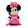 Disney Minnie Pinky plüss hátizsák, táska 30 cm