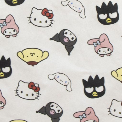 Hello Kitty Friends shopping bag, bevásárlótáska 40 cm