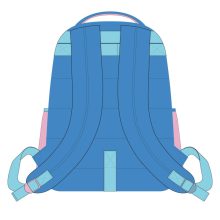 Disney Lilo és Stitch, A csillagkutya Galaxy iskolatáska, táska 42 cm